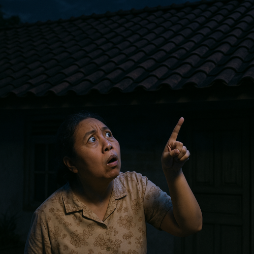 Dikira Kucing, Ternyata Makhluk Ini Sering Muncul di Atap Rumah Setiap Jam 3 Pagi